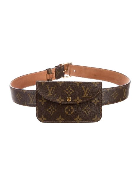 lv monogram belt bag|louis vuitton 20mm belt.